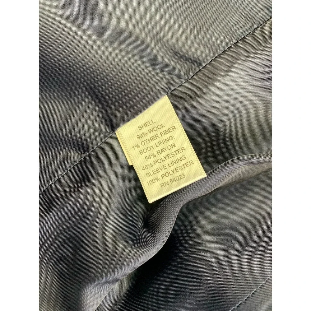 Banana Republic Mens Blazer 40R‎ Blue Striped Easter Wool Wedding Modern Fit